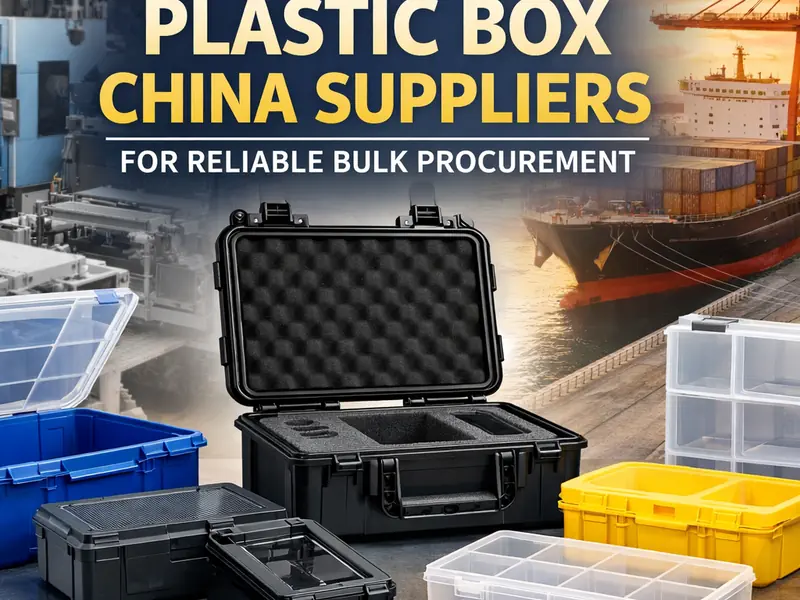 Choosing Plastic Box China Suppliers for Reliable Bulk Procurement